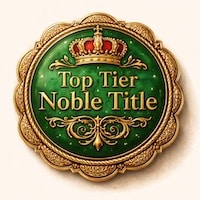 top tier noble title seal of authenticity 200