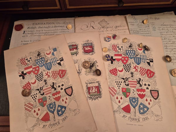 Rare & Palatial French Viscounty